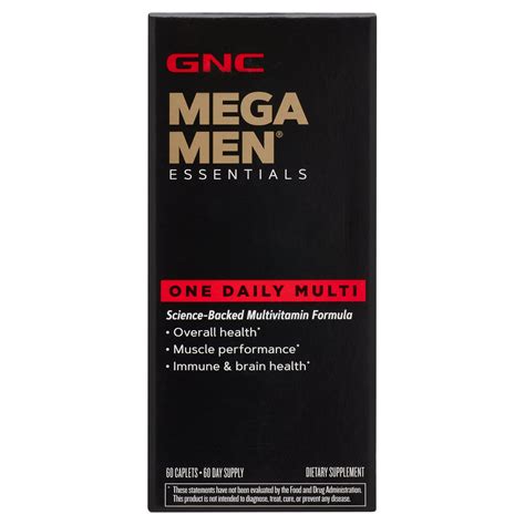 mega man vitamins review|GNC Mega Men Multivitamin Review .